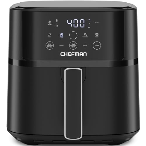 Chefman 6-Quart Digital Air Fryer with Hi-Fry Technology