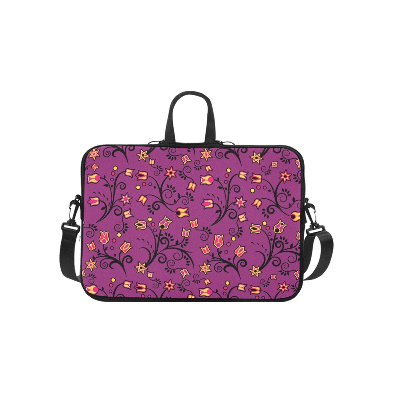 Premium Neoprene Laptop Sleeve with Double Zipper & Adjustable Strap
