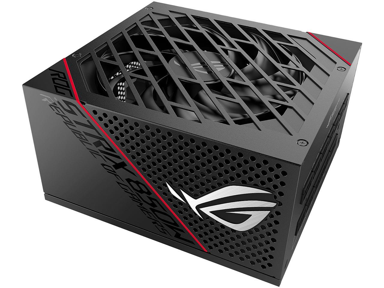 ASUS ROG STRIX 850W Gaming Power Supply - Premium Efficiency and Silent Operation