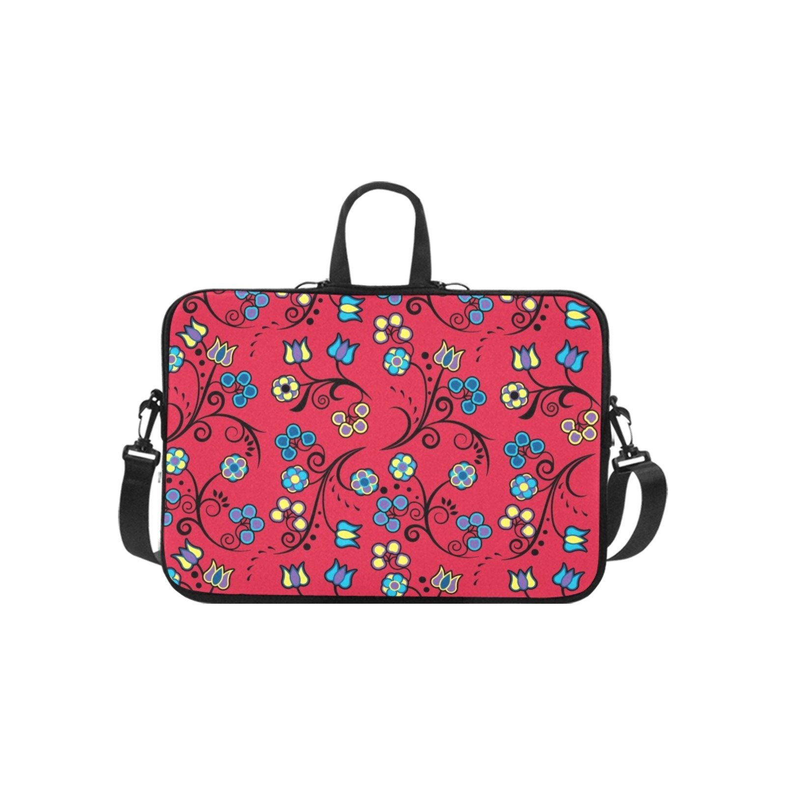 Blue Trio Cardinal Laptop Sleeve - Lightweight & Water-Resistant Neoprene Cover