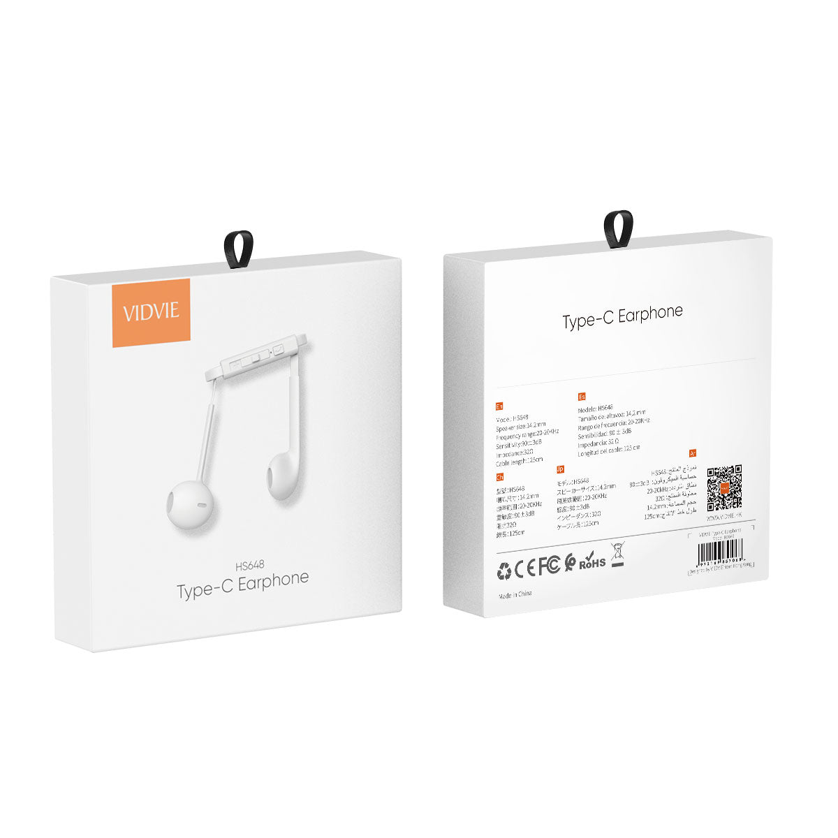 Wireless In-Ear Headphones with Volume Control and Microphone