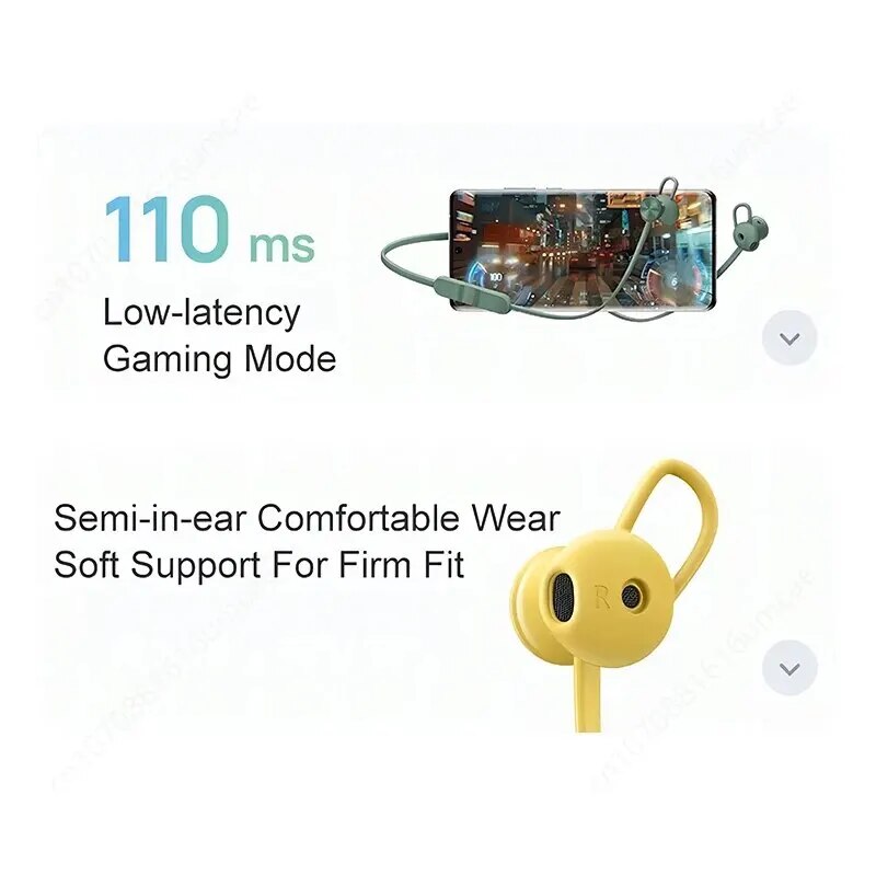 Huawei FreeLace Lite Bluetooth Earbuds with AI Noise Reduction