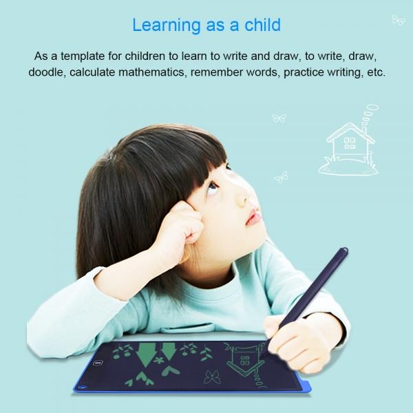 12 Inch LCD Writing Tablet with Mouse Pad and Ruler