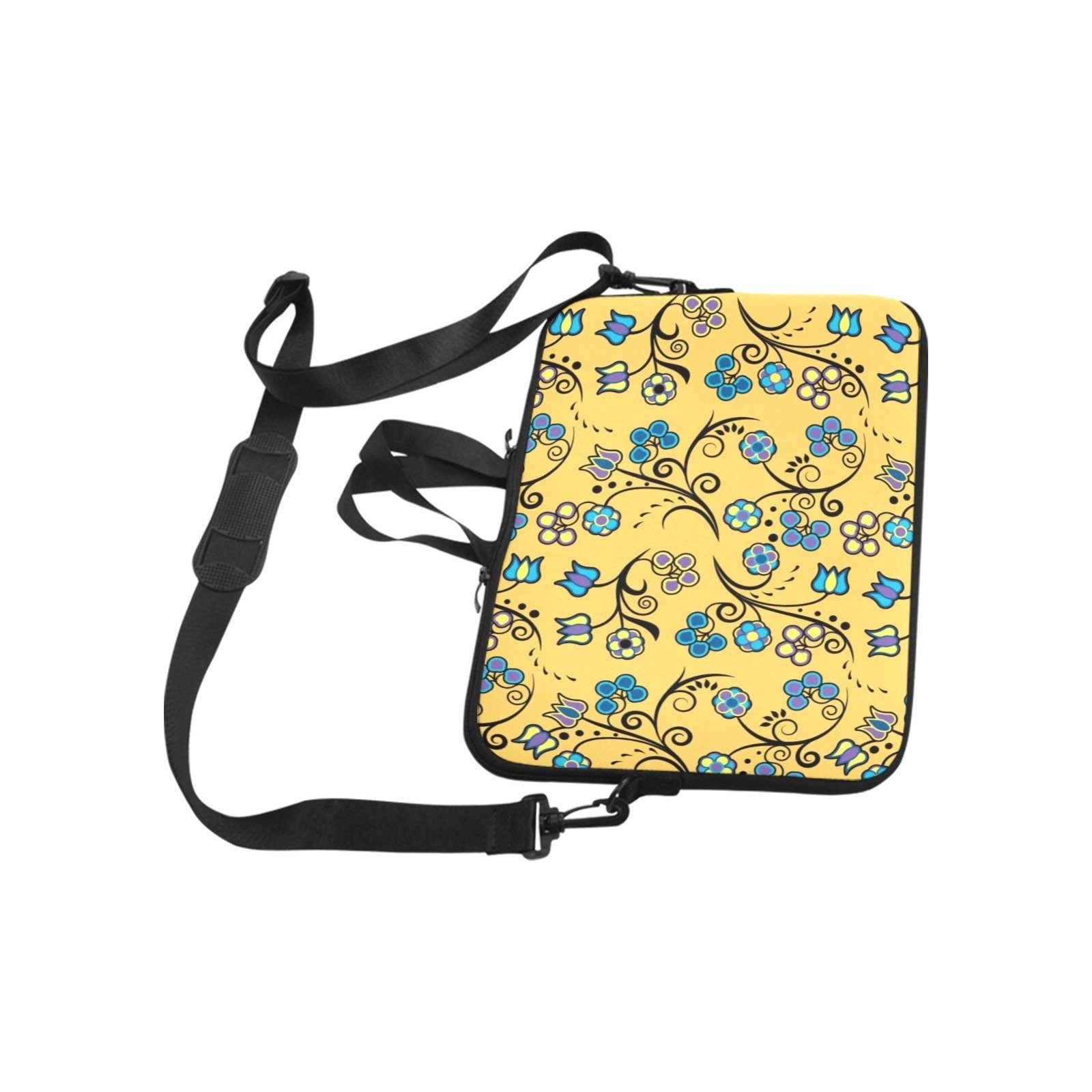 Blue Trio Tuscan Laptop Sleeve - Lightweight & Water-Resistant Neoprene