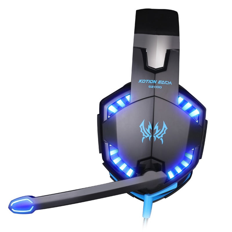 High-Quality Gaming Headset with Condenser Mic and Soundproofing