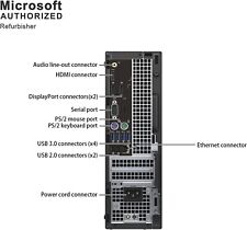 Dell Windows 11 Pro Desktop Computer - High-Performance Workstation