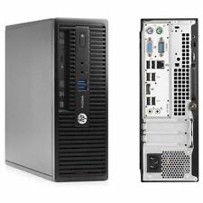 HP Windows 10 Desktop Computer with 8GB RAM, 256GB SSD, and 20" LCD Monitor