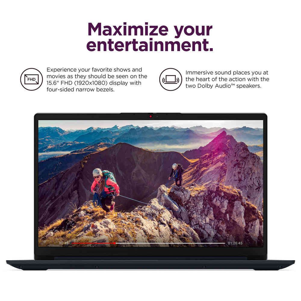 Lenovo IdeaPad 1 15.6" Laptop - AMD Ryzen 3, Full HD Display