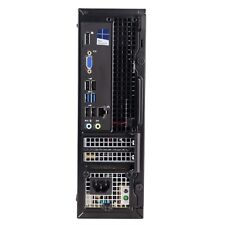 Dell i3 Desktop PC with 16GB RAM, 1TB HDD, Dual 19" LCD Monitors
