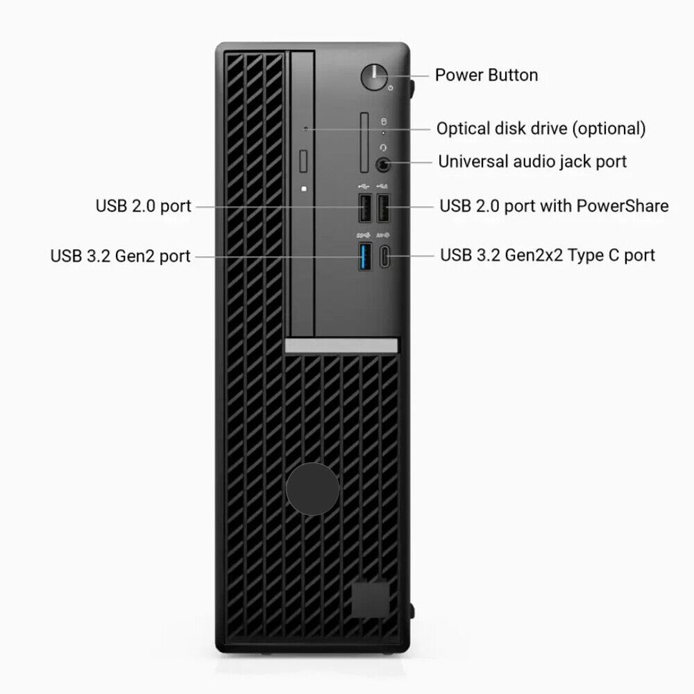 Dell Optiplex 7000 SFF Workstation - Intel 12-Core i7, 64GB RAM, 4TB HDD + 1TB SSD