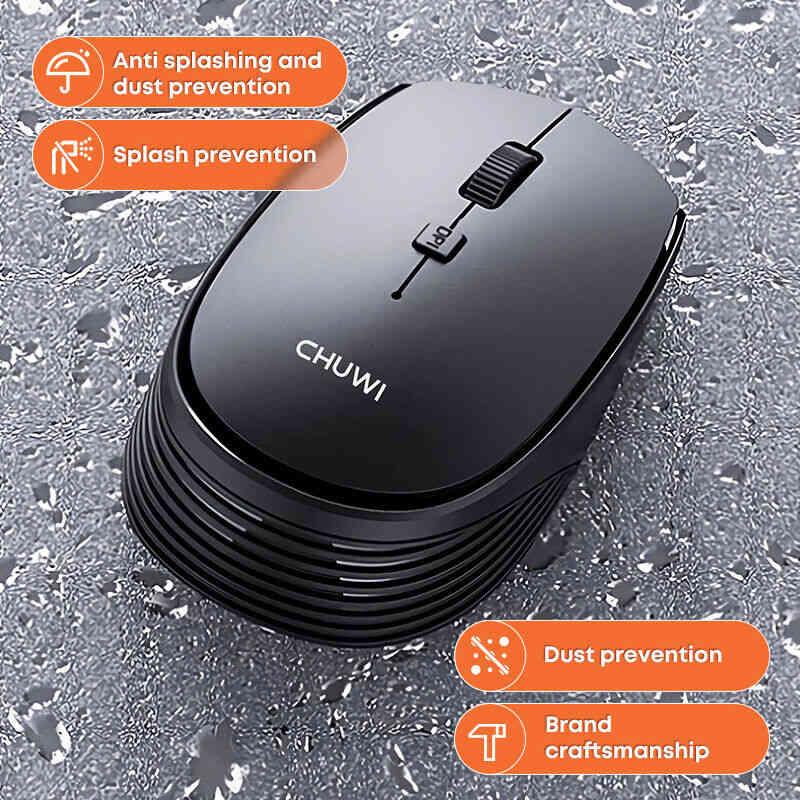 Enhanced 2.4GHz Wireless Optical Mouse with RGB