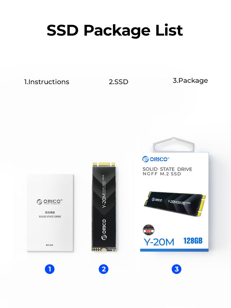 ORICO 4TB M.2 2280 SATA SSD NGFF - High-Capacity Storage Upgrade