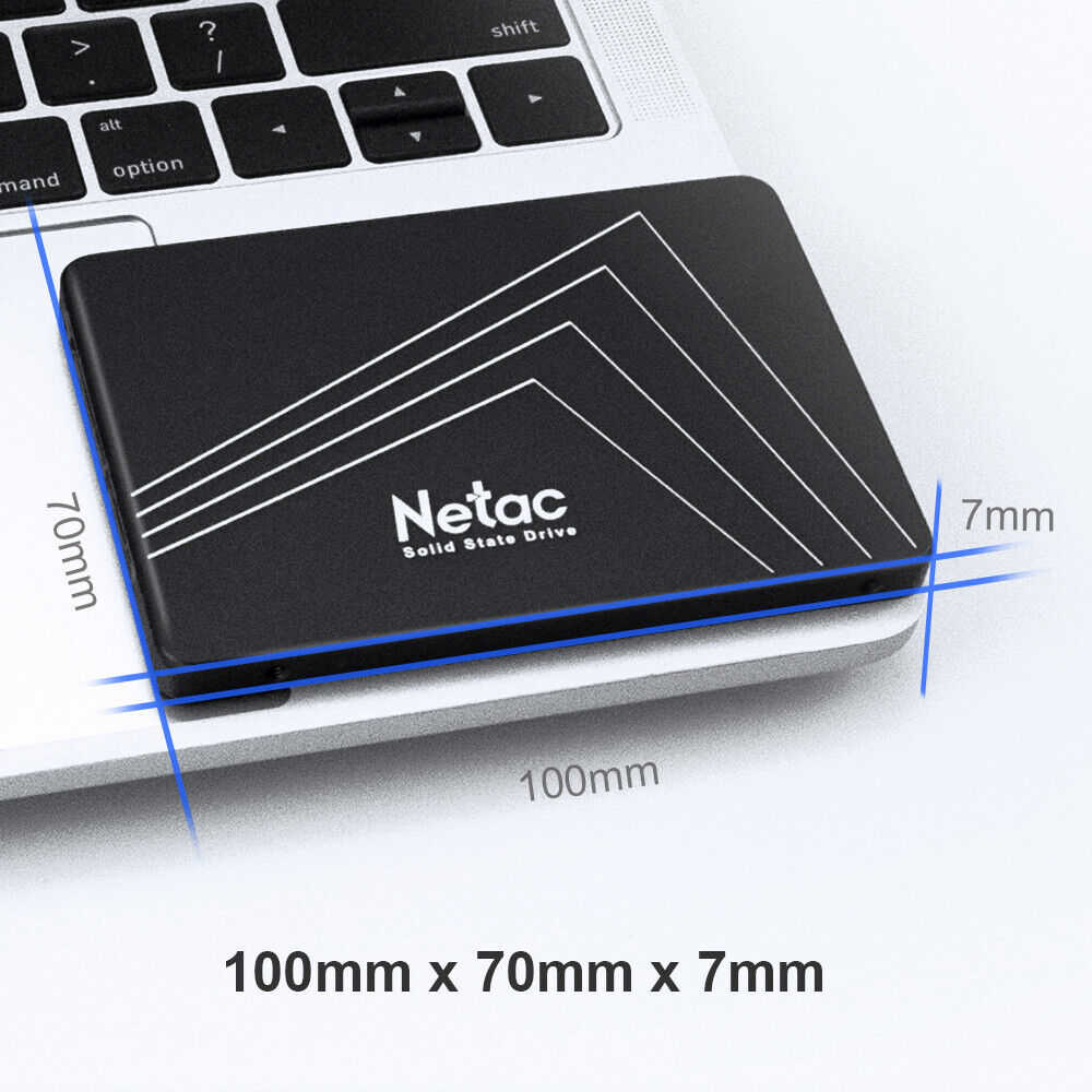 Netac 512GB SSD - High-Speed SATA III Internal Storage Drive