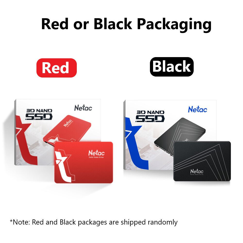 Netac 512GB SSD - High-Speed SATA III Internal Storage Drive