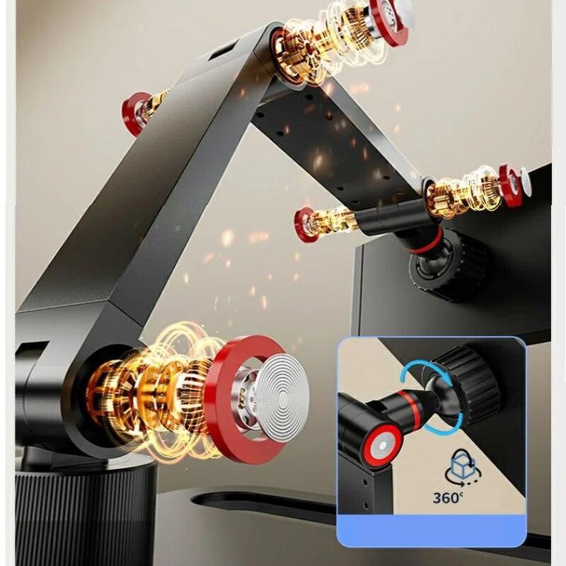 Enhanced Viewing Experience with 16" Metal Portable Monitor Stand