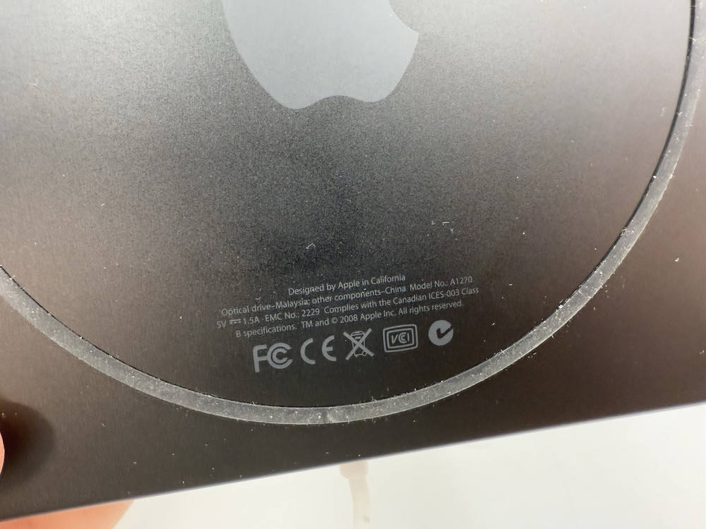Apple MacBook Air USB SuperDrive Optical Drive A1270 | Enhanced Media Experience