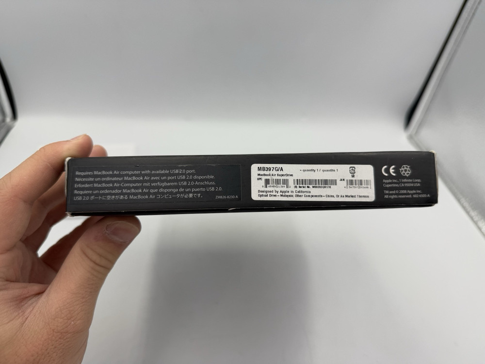 Apple MacBook Air USB SuperDrive Optical Drive A1270 | Enhanced Media Experience