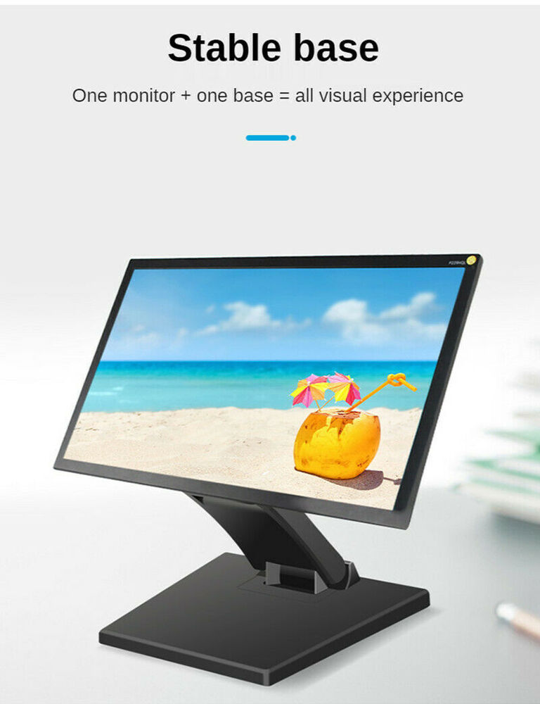 Enhanced Ergonomics Adjustable Tilt Monitor Stand