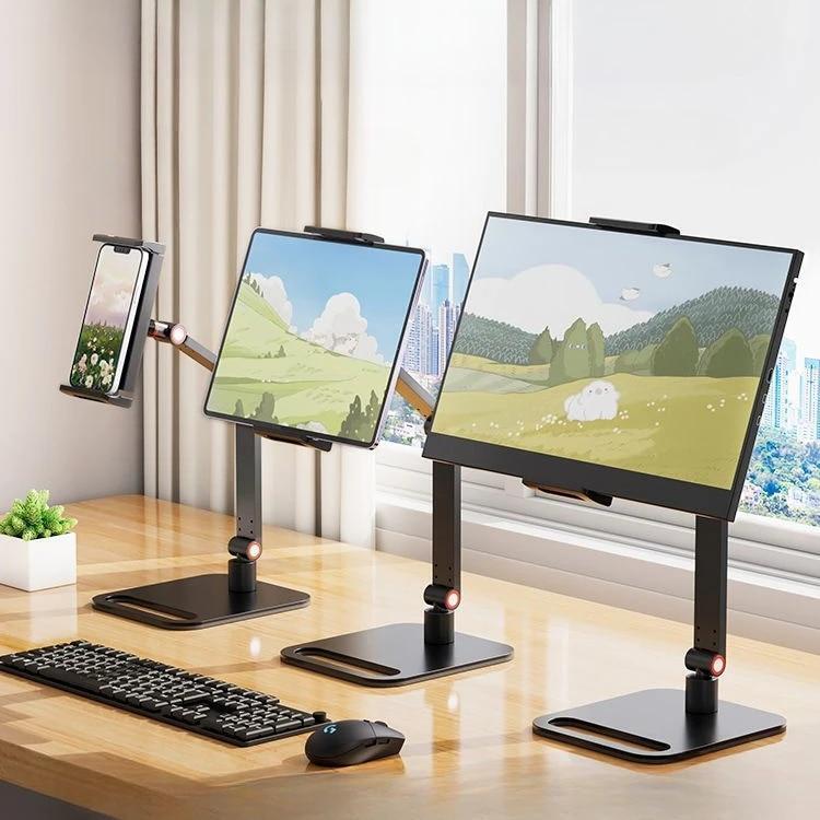 Enhanced Viewing Experience with 16" Metal Portable Monitor Stand