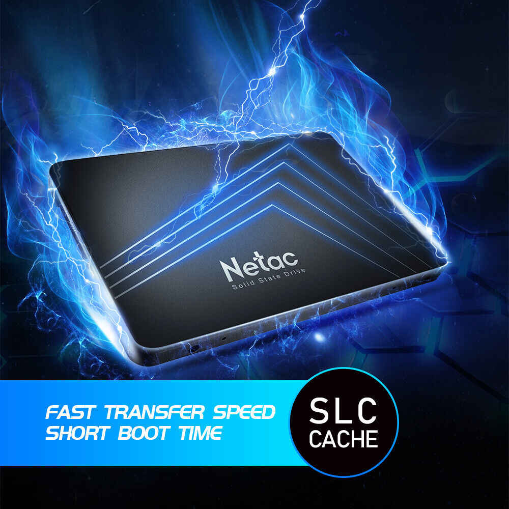Netac 512GB SSD - High-Speed SATA III Internal Storage Drive