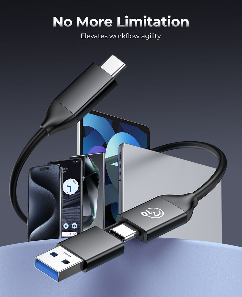 ORICO 128GB High-Speed Portable SSD with USB 3.2 Gen 1 Type-C