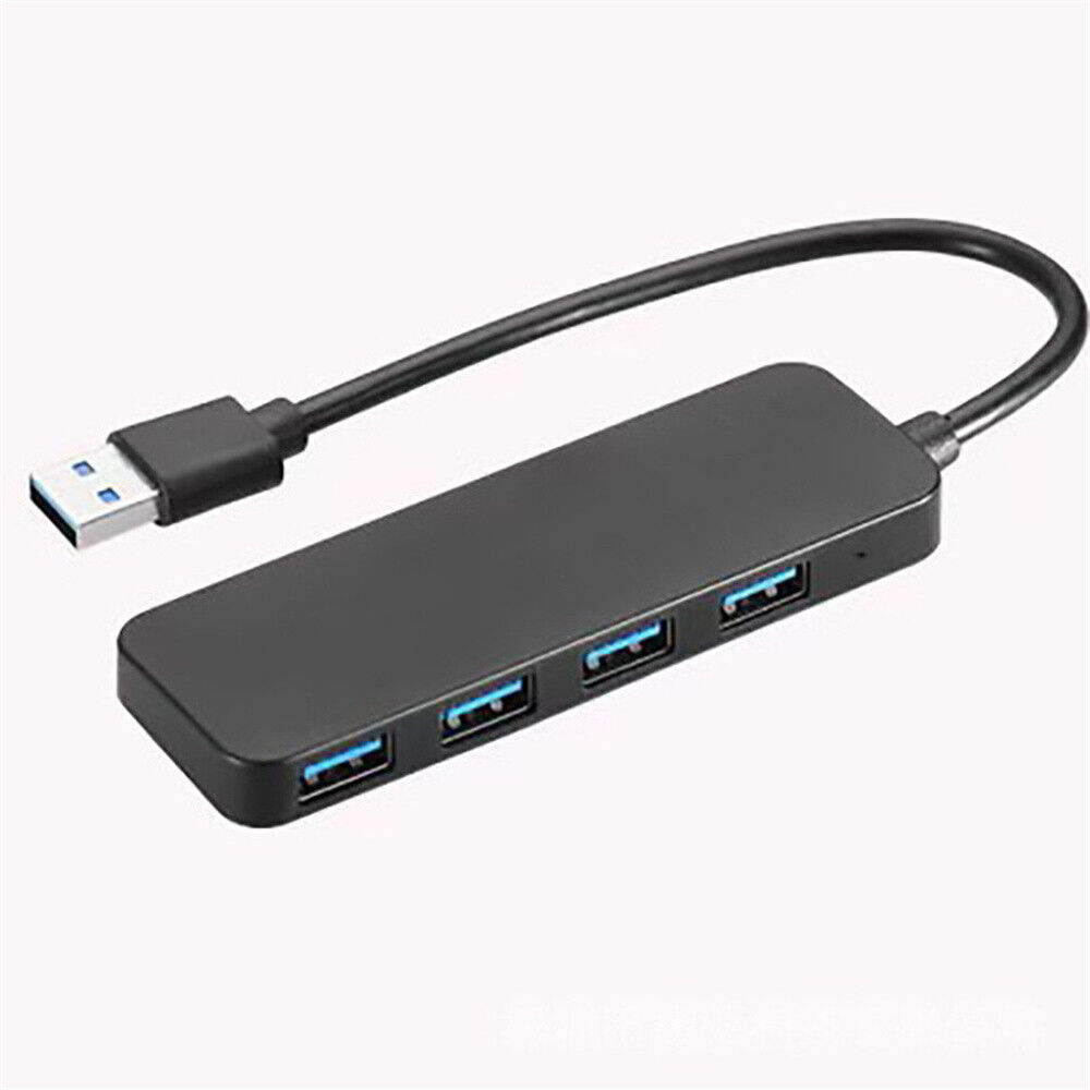 2-Pack USB 3.0 4-Port Hub - High-Speed USB Splitter for Multiple Devices
