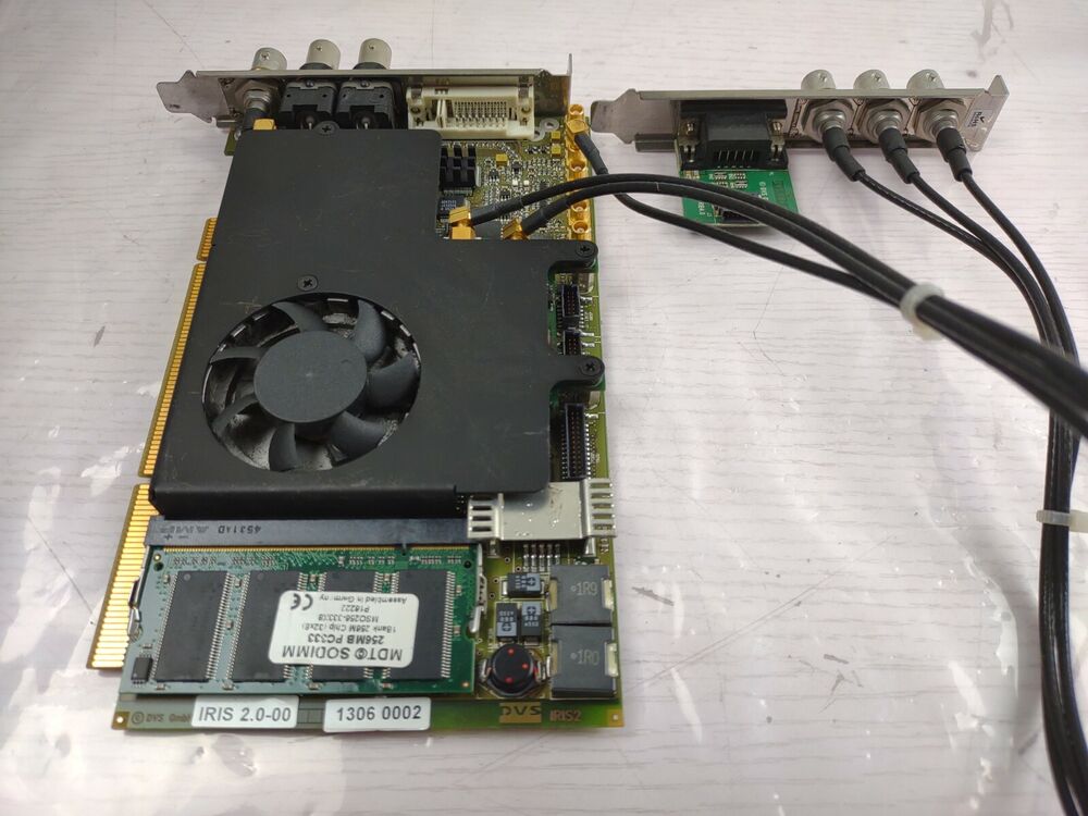 DVS IRIS2 Video Capture Card with Advanced Editing Software