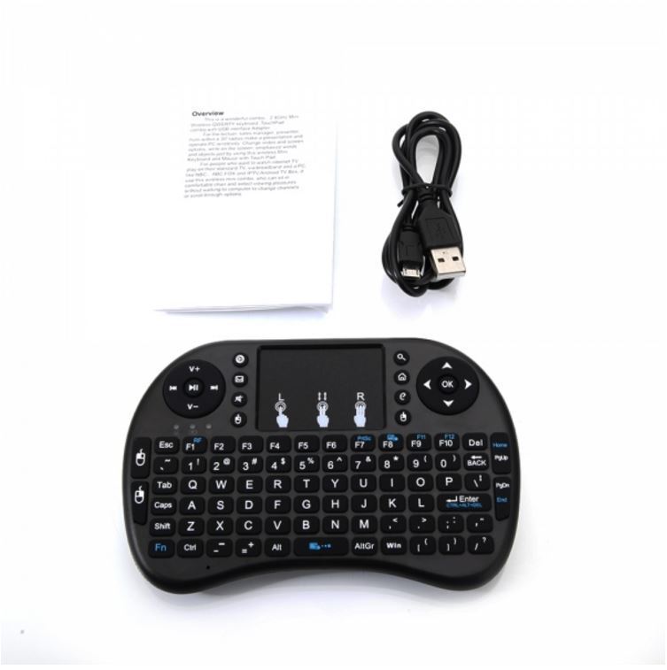 Wireless Mini i8 Keyboard with Touchpad for Enhanced Computing