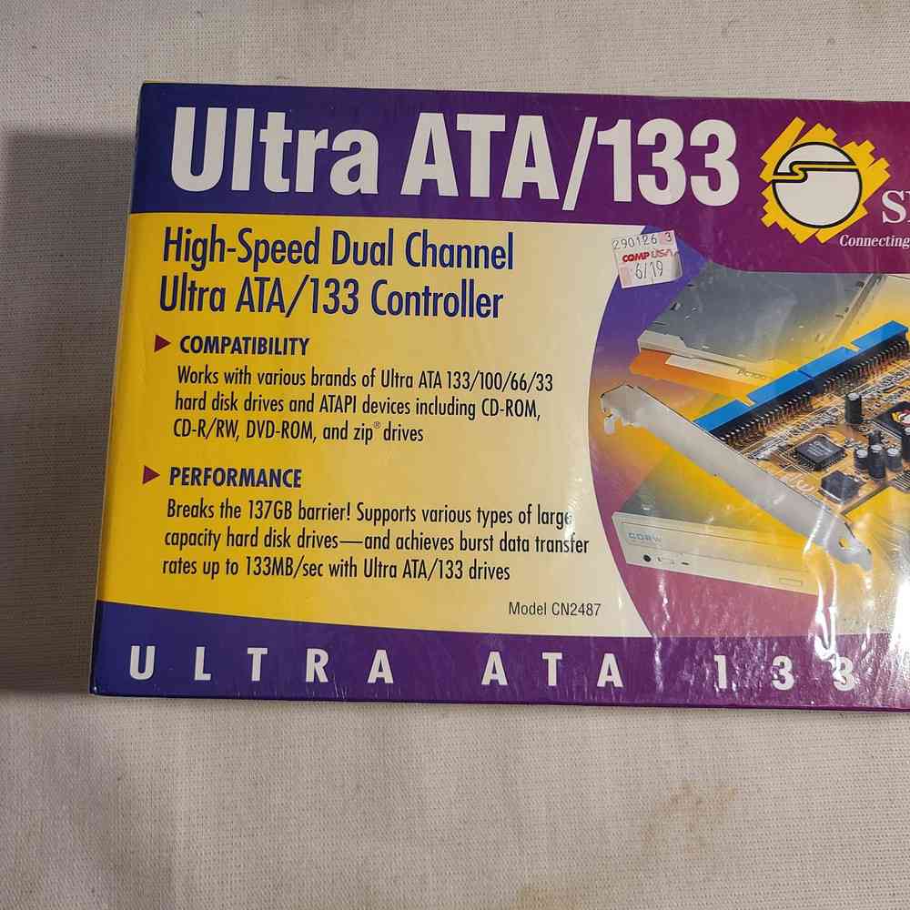 Enhanced Data Transfer with SIIG UltraATA 133 PCI ATA Controller
