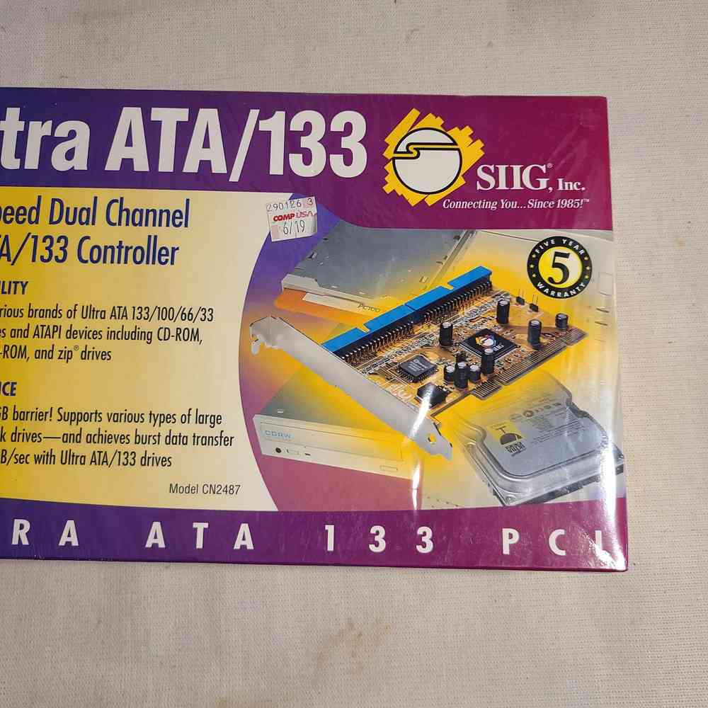 Enhanced Data Transfer with SIIG UltraATA 133 PCI ATA Controller