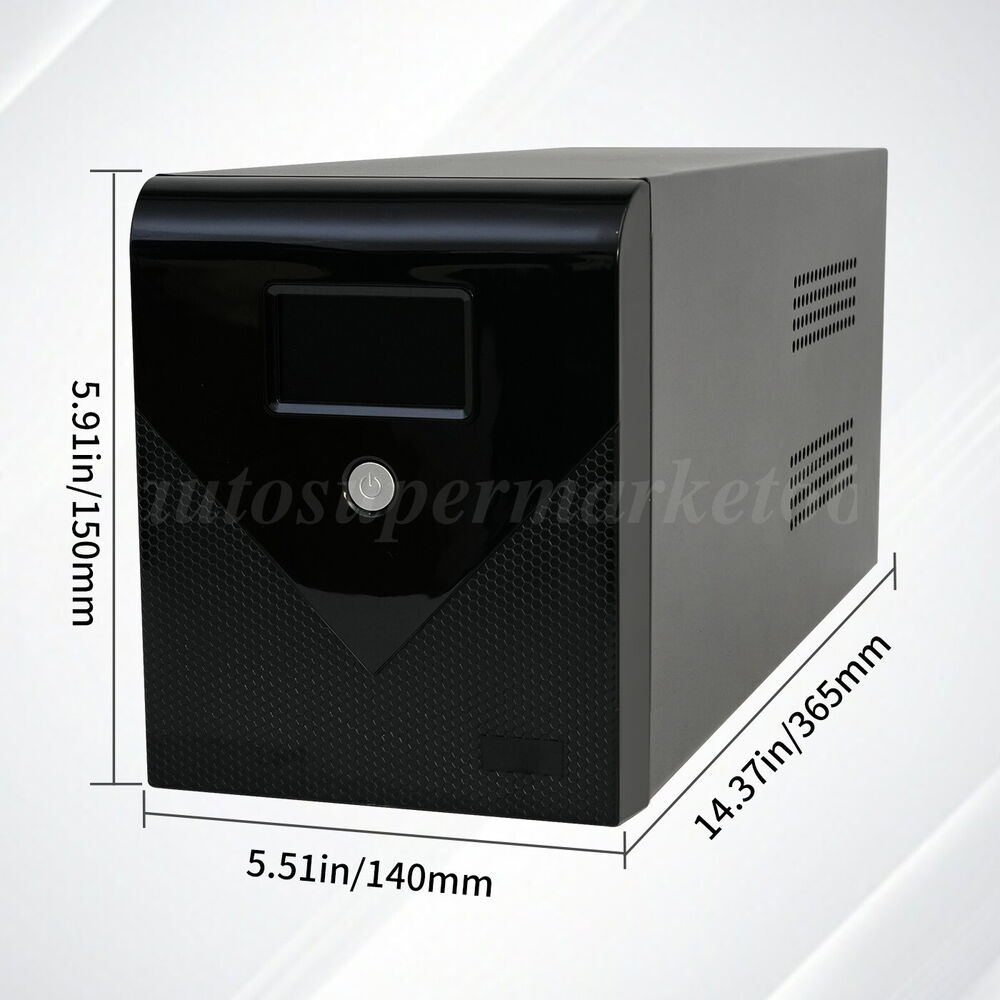 Reliable 1500VA/900W UPS with Built-in Battery for Power Backup