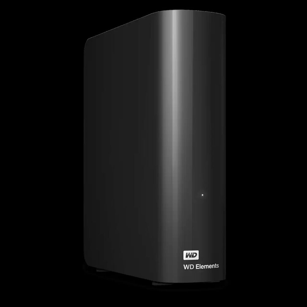 20TB WD Elements Desktop External Hard Drive - High-Capacity Storage Solution