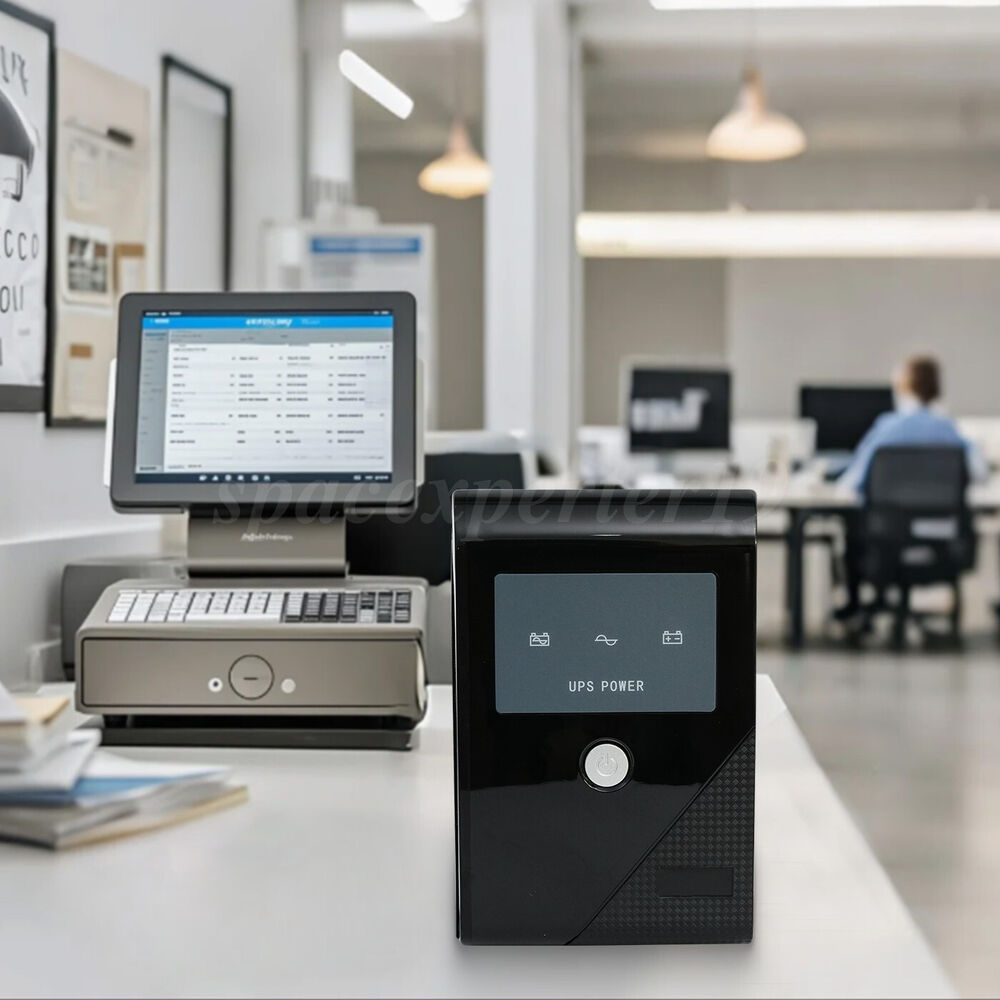 Uninterruptible Power Supply 500VA 300W with Battery Backup for Office Use