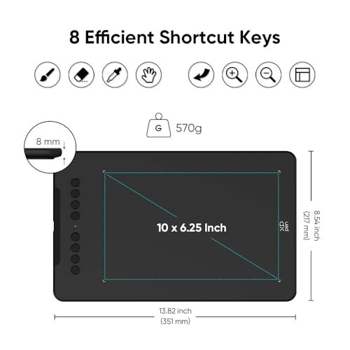 XP-Pen Deco 01 V3 Digital Drawing Tablet for Artists