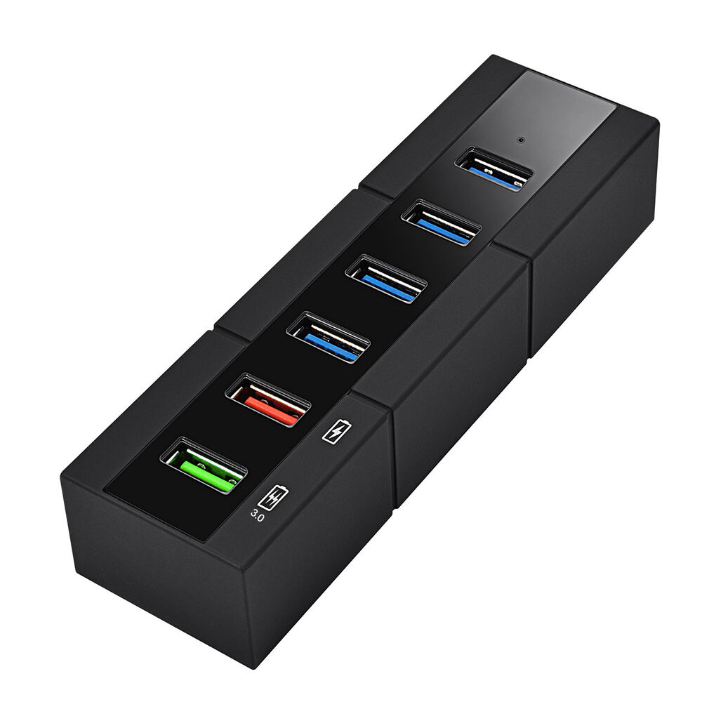 6-Port USB 3.0 Hub with Switcher for Enhanced Connectivity