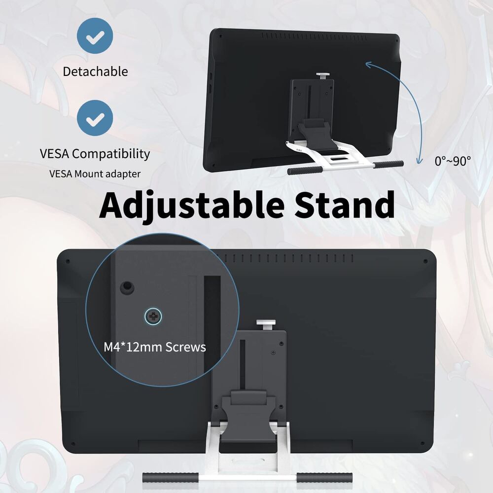 GAOMON PD1560 15.6" Professional Digital Art Tablet with Screen Pen