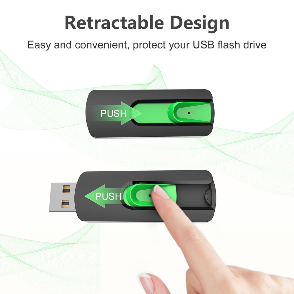 High-Capacity USB 2.0 Flash Drives - Portable Storage Solutions