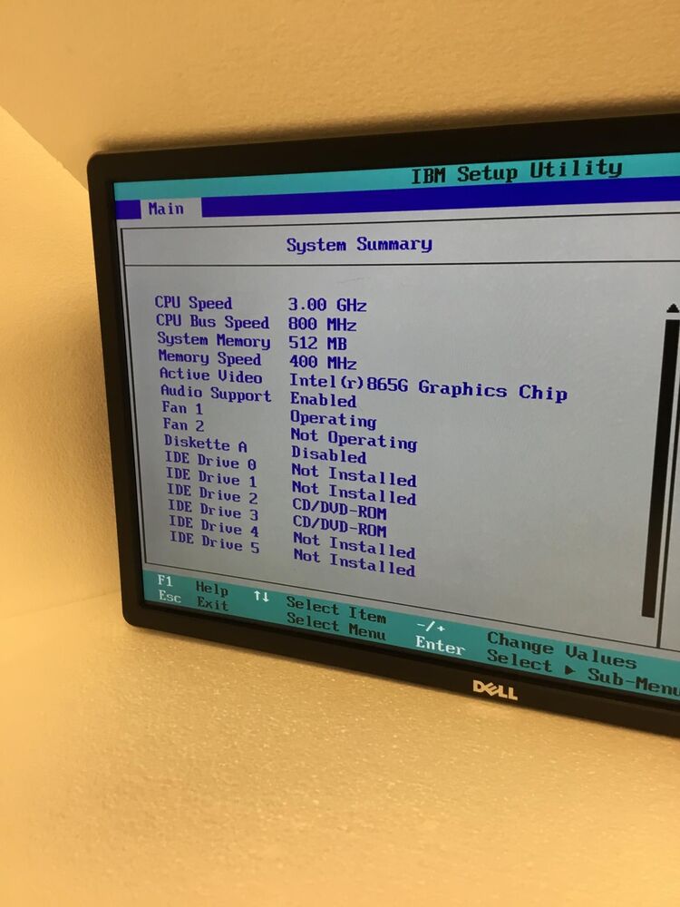 IBM 78G Type 8085 Desktop Computer with Intel Pentium 4 3.0GHz