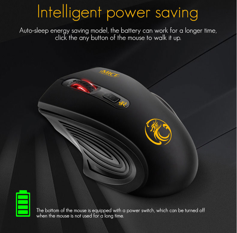 2.4GHz High Precision Wireless Optical Mouse