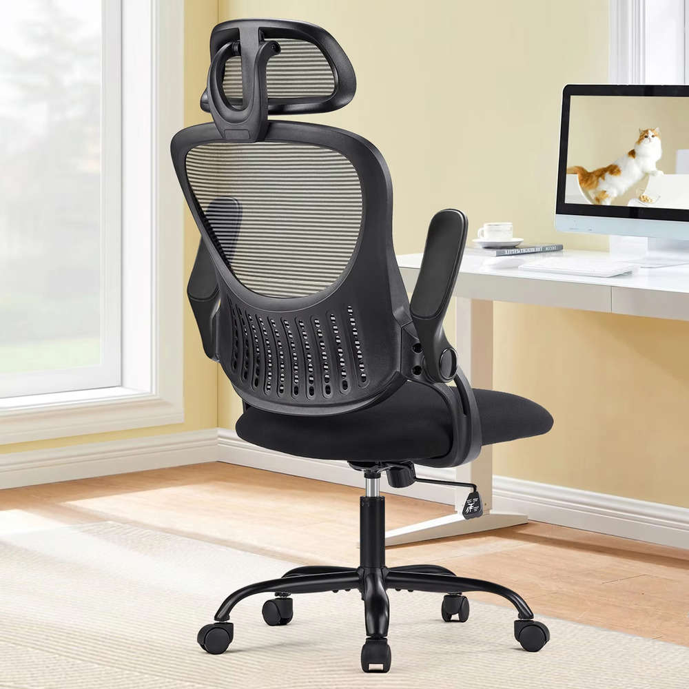 Ergonomic Breathable Mesh Office Chair with Adjustable Features