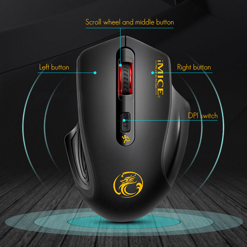 2.4GHz High Precision Wireless Optical Mouse