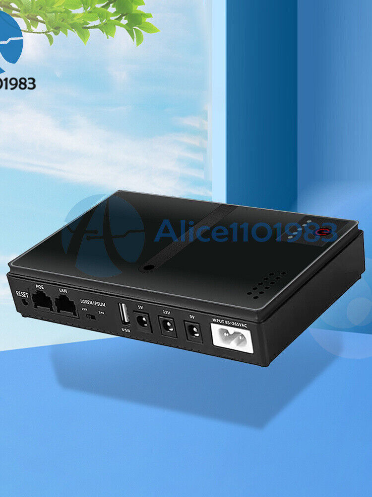 10400mAh UPS Power Backup for Network Devices