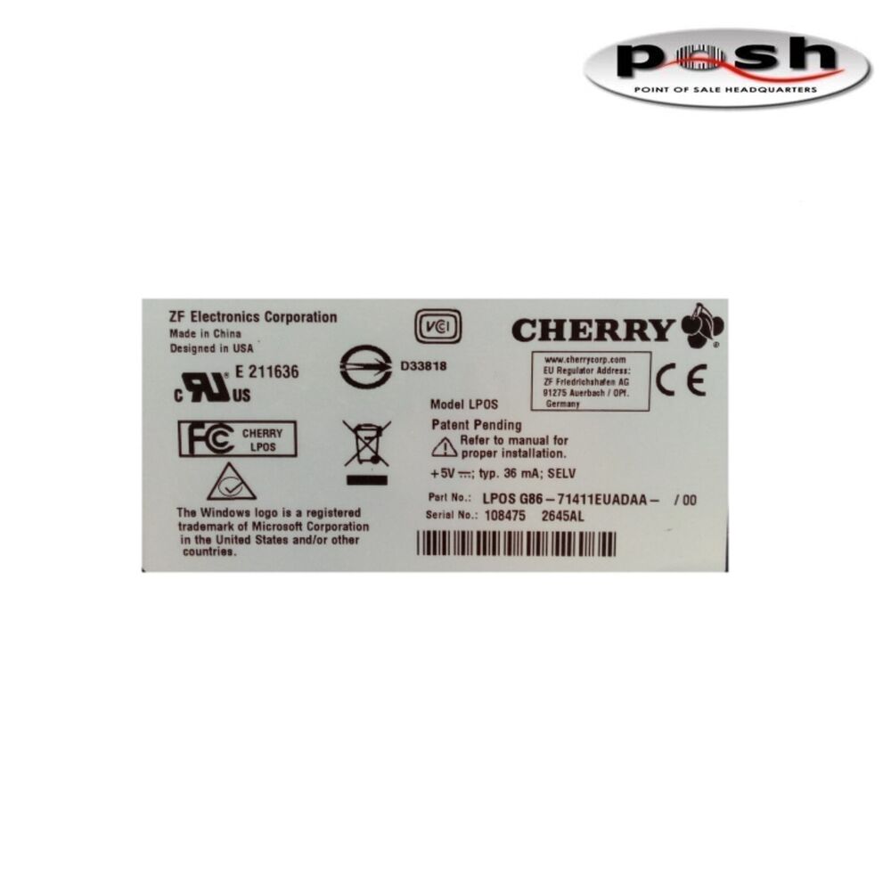 Cherry G86-71411 High-Performance Programmable Wired Keyboard