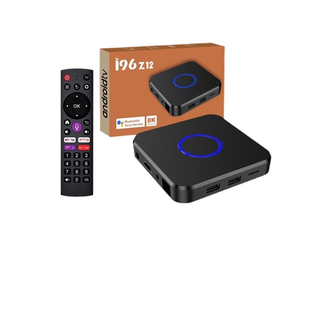 8K HDR Smart TV Box with Wifi and Wireless Screen Projection
