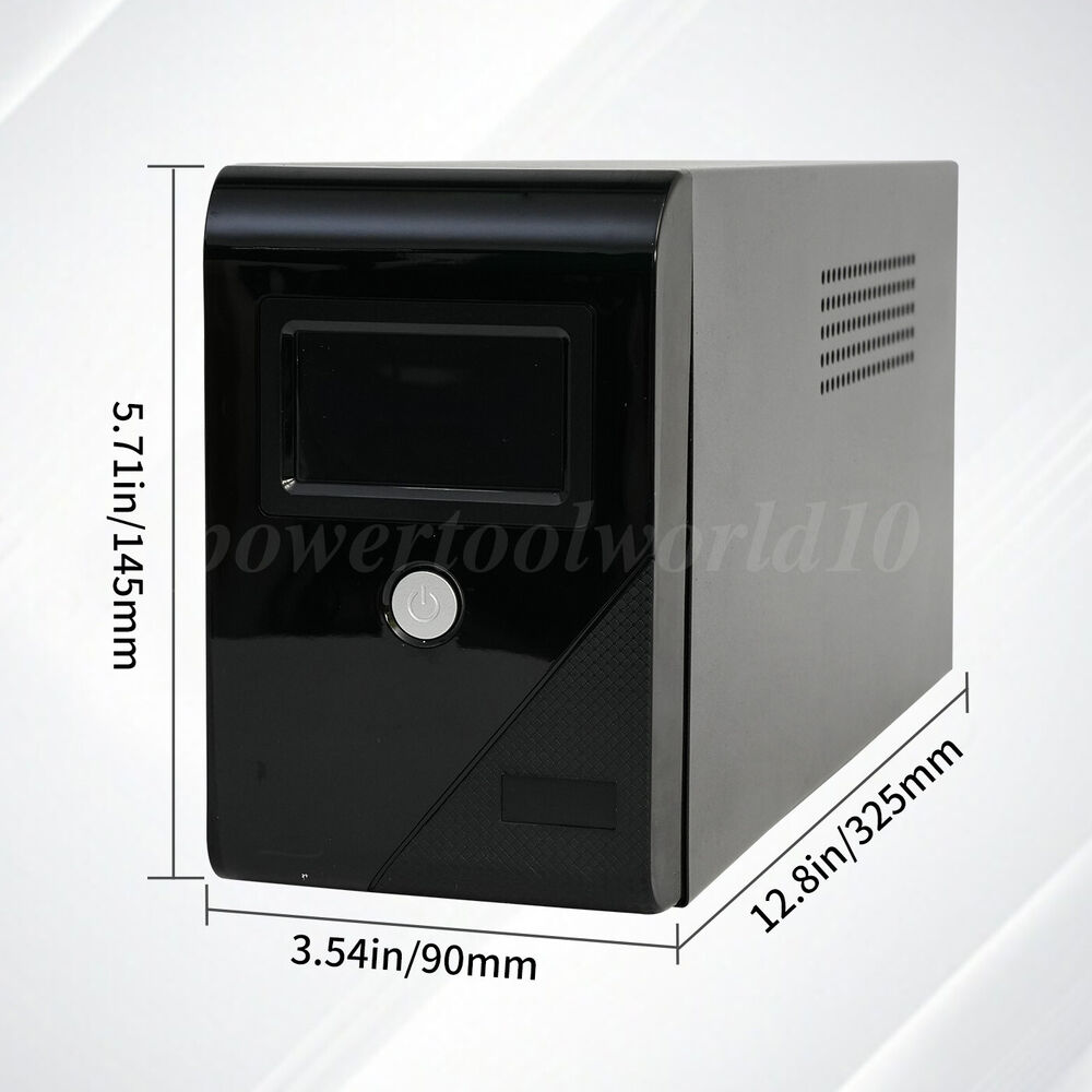 1000VA 600W UPS Uninterruptible Power Supply with Battery and LCD Display
