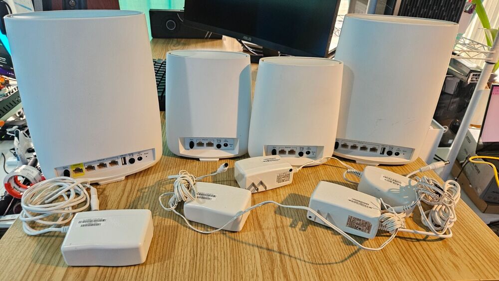 Orbi RBR50 Router with Satellites - High-Performance Wi-Fi System