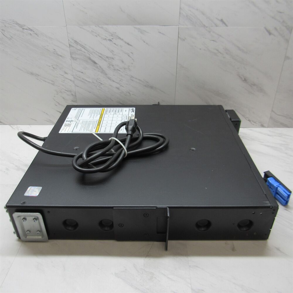 APC Smart SRT1500RMXLA-NC 1500VA UPS with LED Power Backup and Rackmount Ears