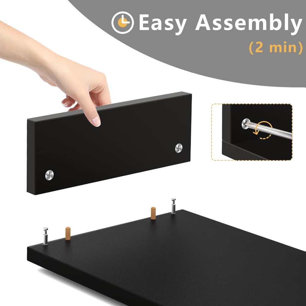 TAVR Dual Monitor Stand Riser - Office Desktop Organizer for 2 Monitors