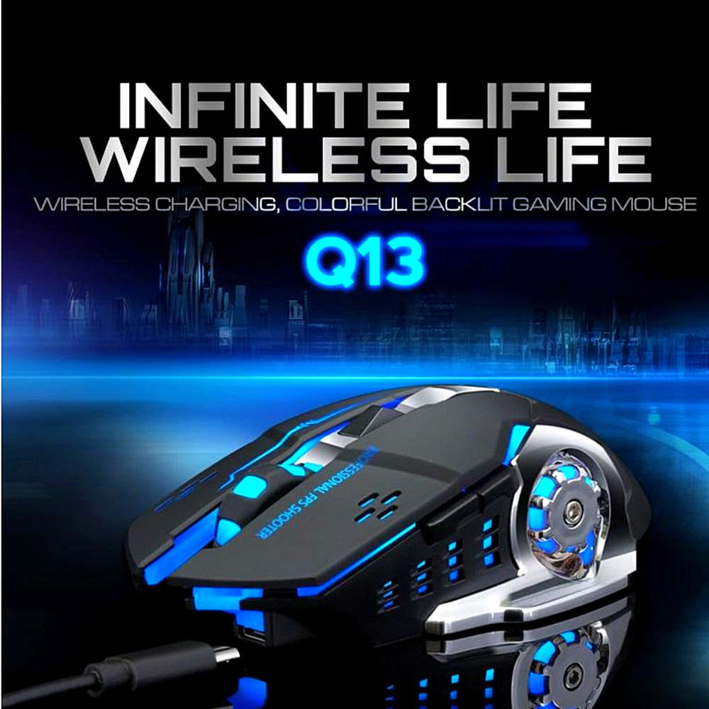 Rechargeable LED Gaming Mouse for PC and Laptop