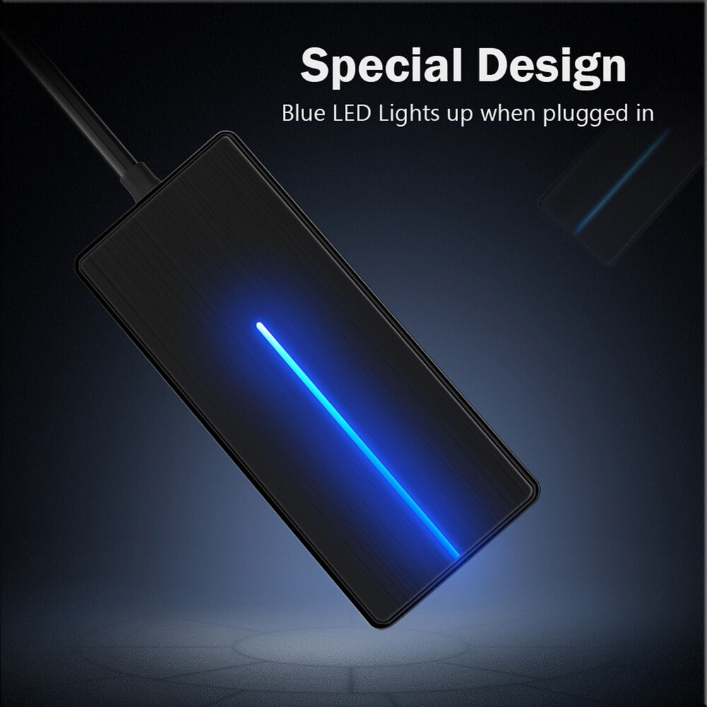Ultra Slim 4-Port USB-A 3.0 Hub with TF/SD Card Reader